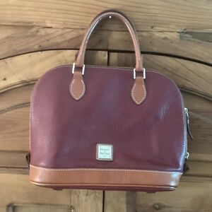 Dooney and Bourke pebble grain burgandy purse or crossbody